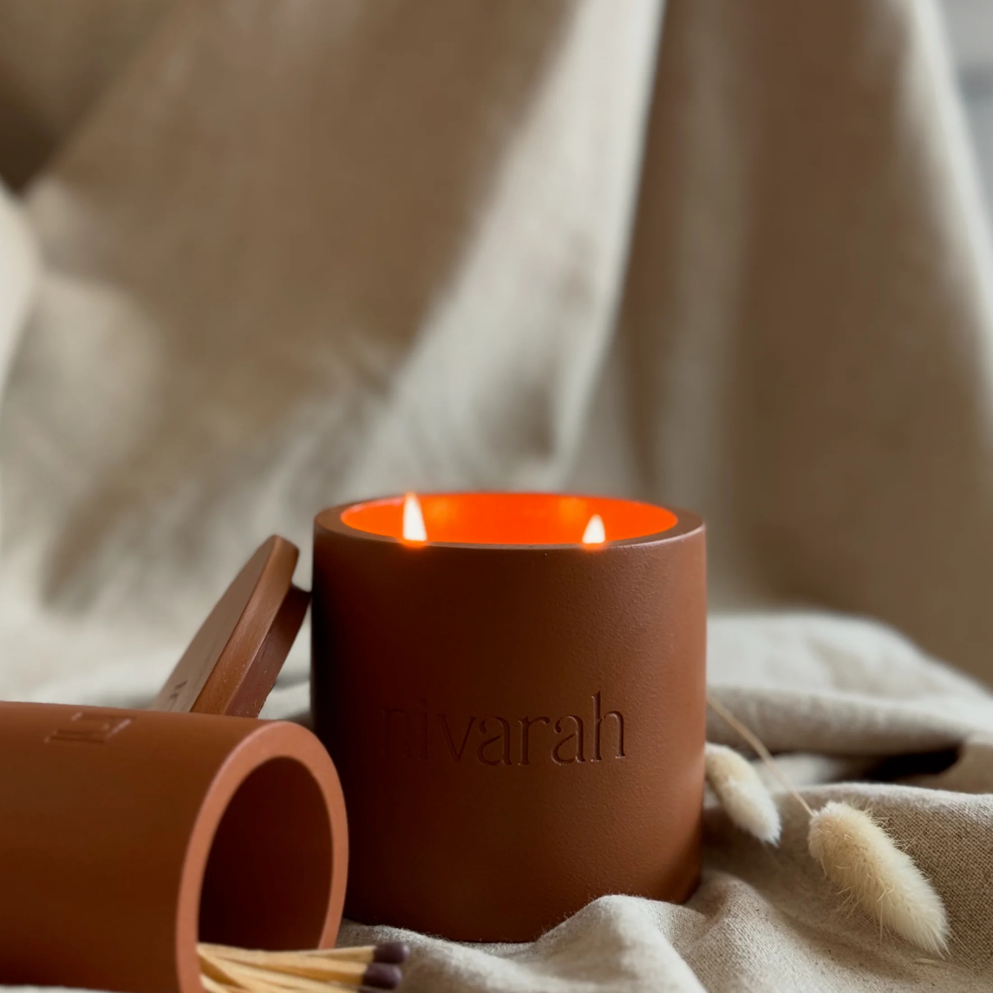 Buy 1 Get 1 Signature Concrete Candle - Large by nivarah | Tooffi