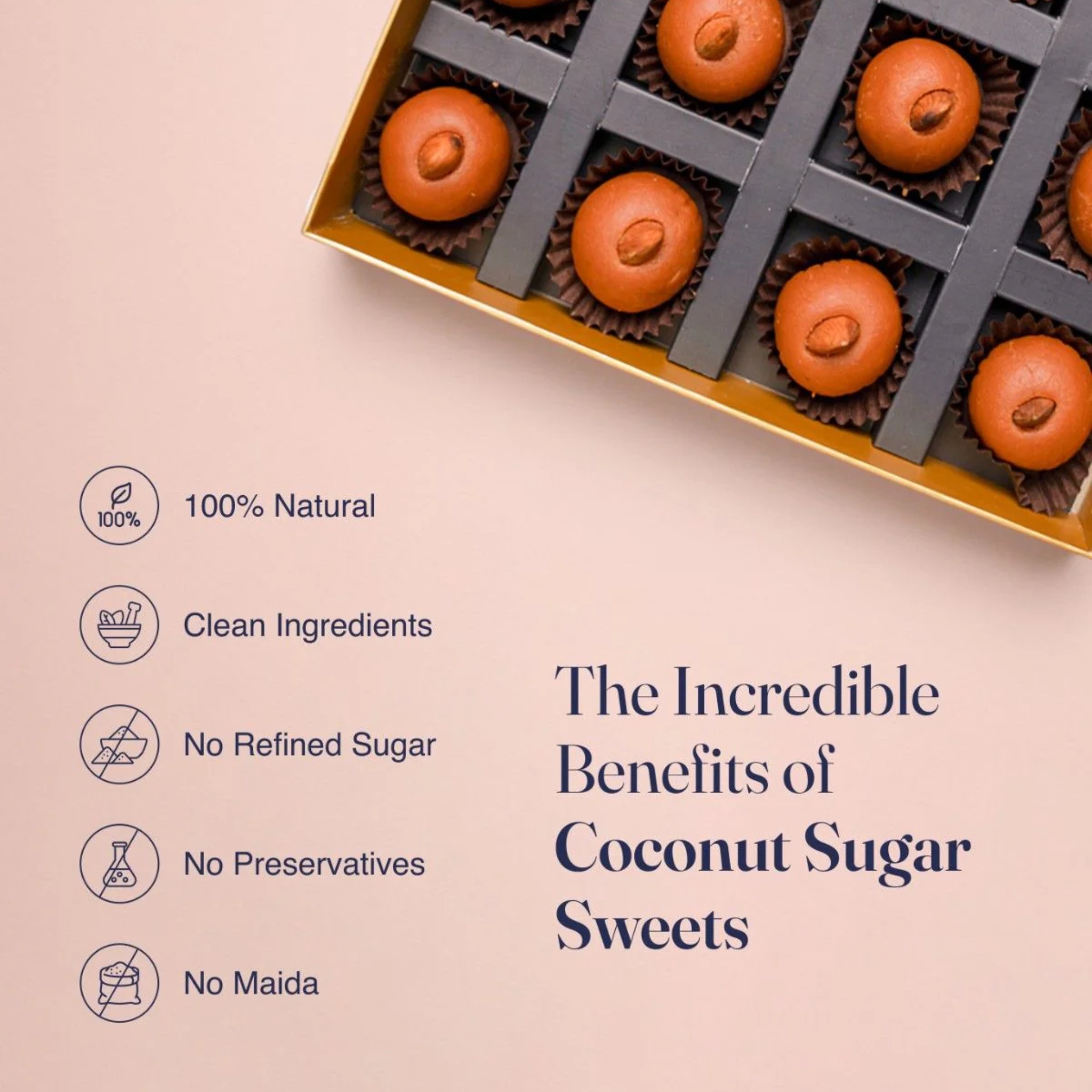 Rose Almond Marzipan by The Coconut Sugar Company | Tooffi