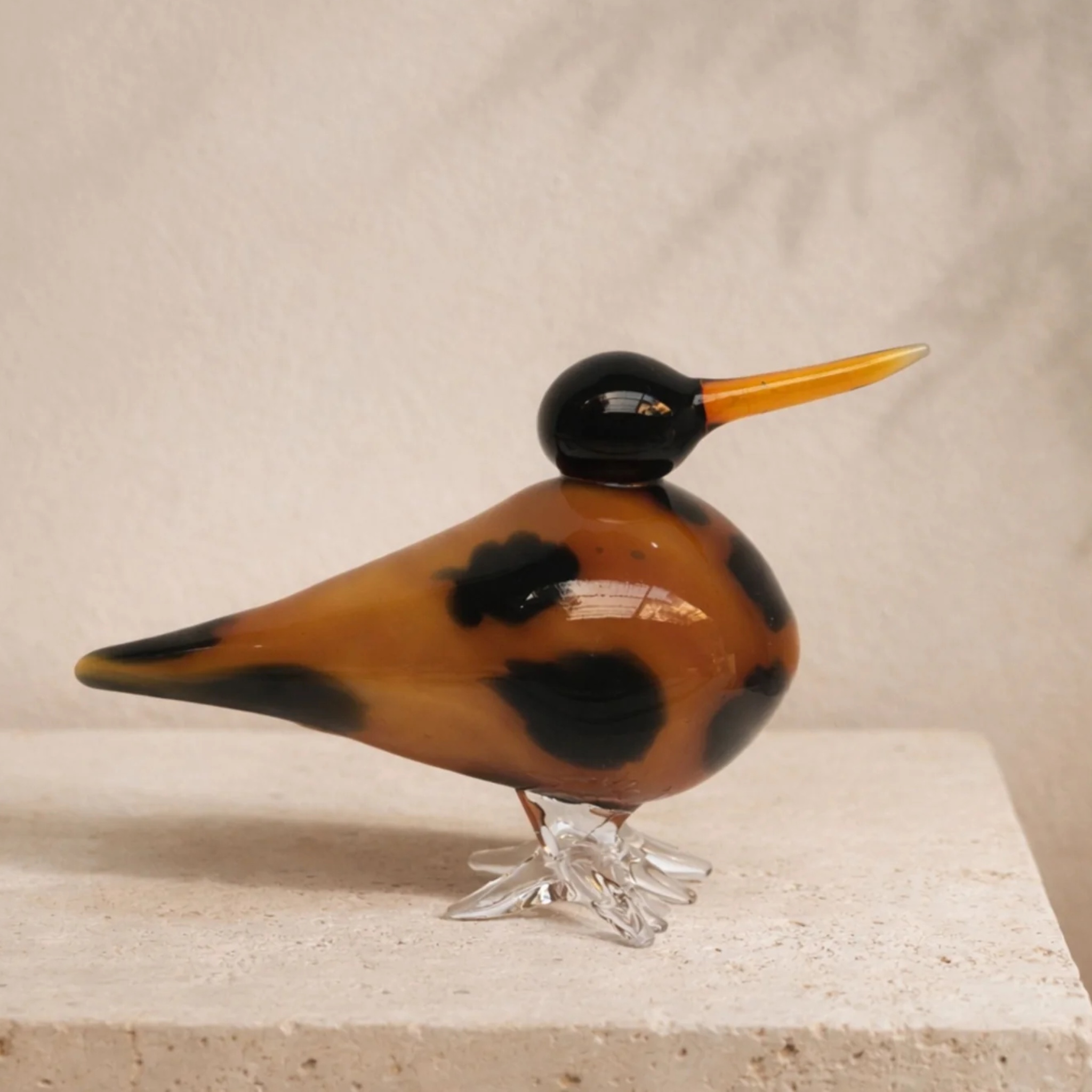 Dune Spotted Bird- Signature Series by RUSTIC HORSE GLASS STUDIO | Tooffi