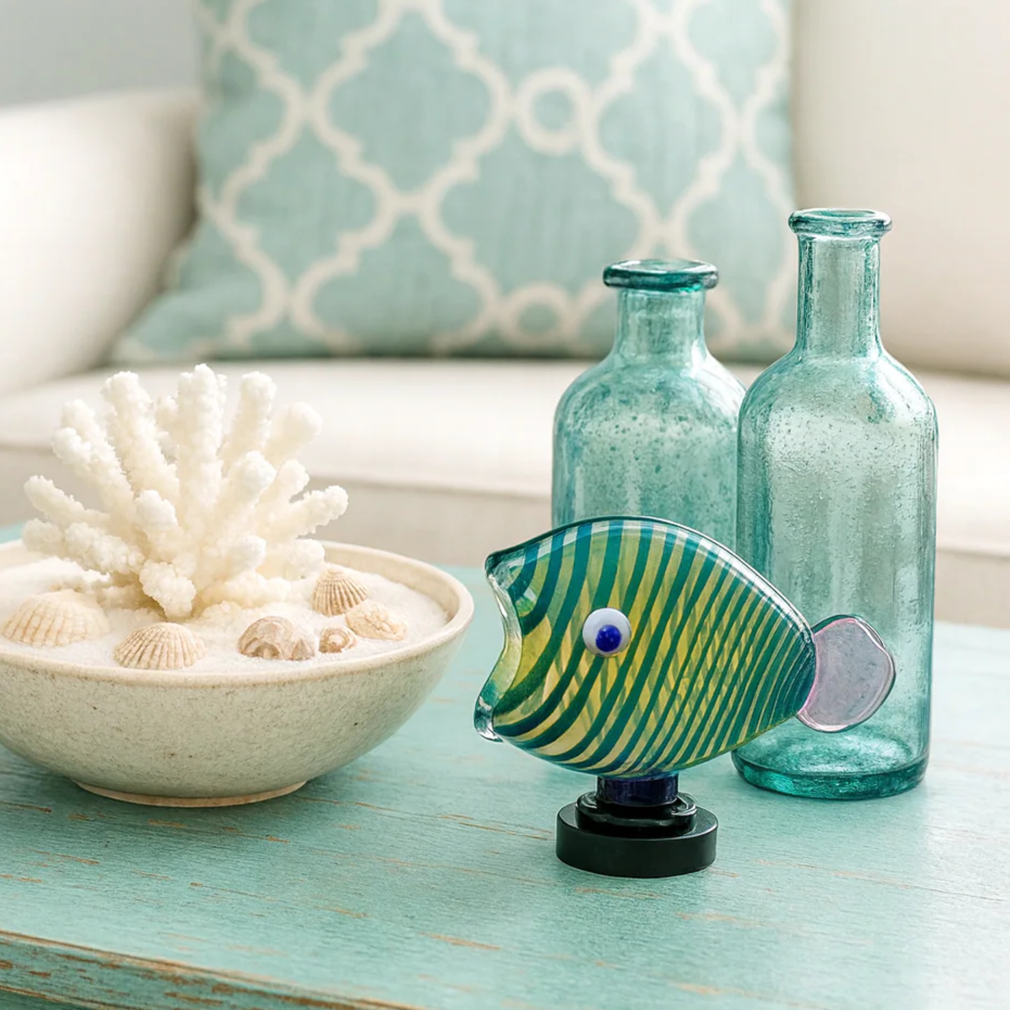 Coral Bay Glass Fish by RUSTIC HORSE GLASS STUDIO | Tooffi