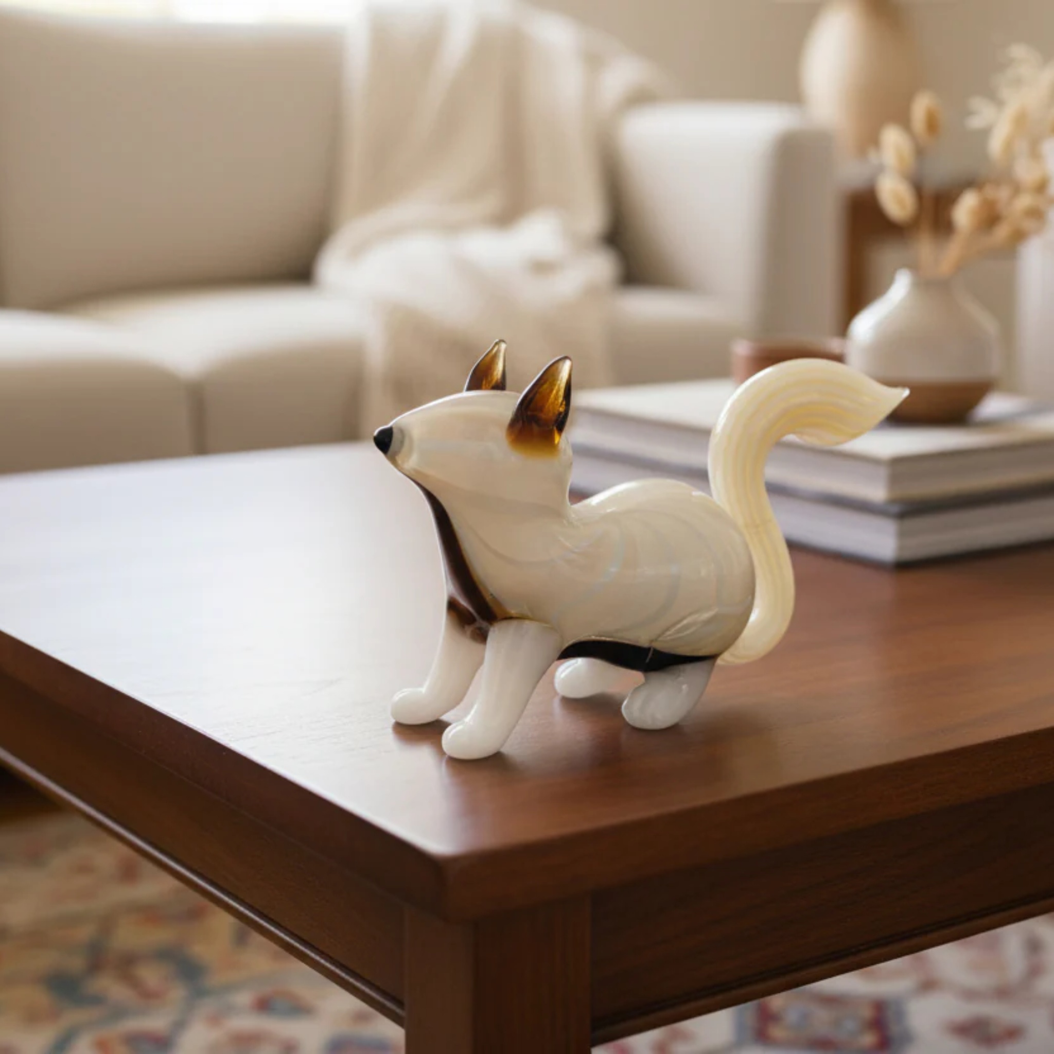 Soft Mist Gilhari — A Forest Companion by RUSTIC HORSE GLASS STUDIO | Tooffi