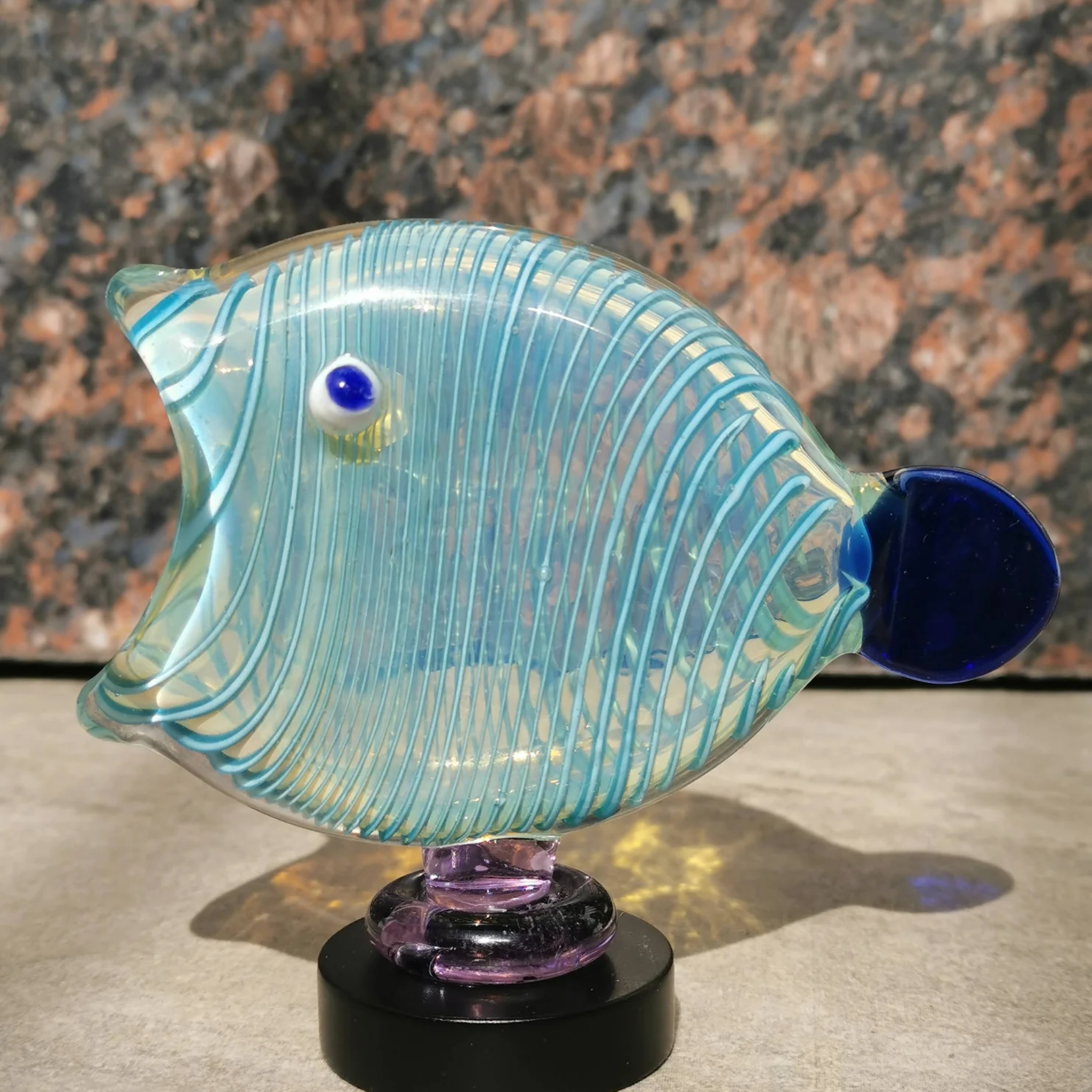 Artisnal Reef Fish -Decor Glass Fish by RUSTIC HORSE GLASS STUDIO | Tooffi