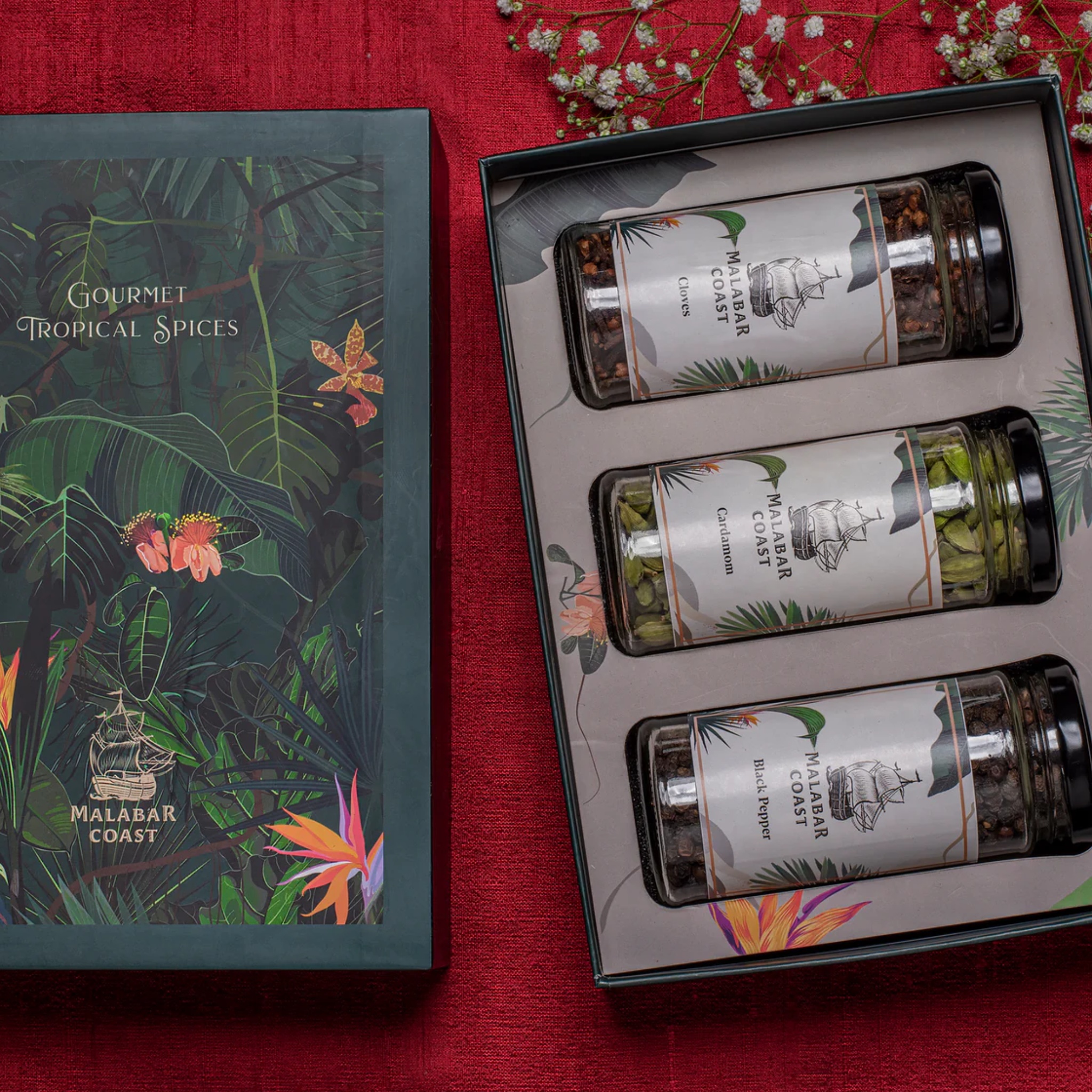 Tropical Gift Box - Gourmet Indian Spices by TERRALIFE CONSUMER PRODUCTS & SERVICES PRIVATE LIMITED | Tooffi