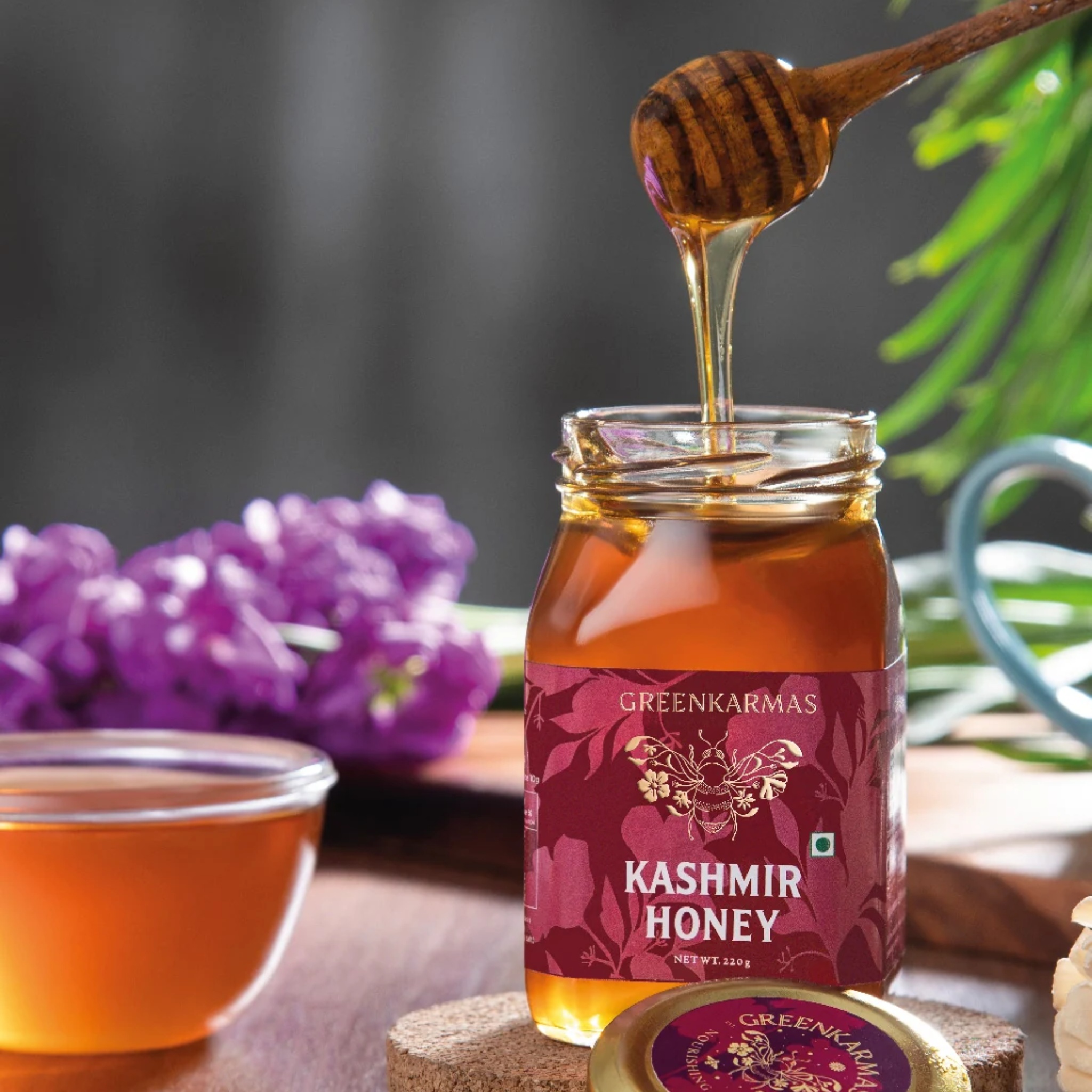GreenKarmas Green and Gold - Honey Hamper by GreenKarmas | Tooffi